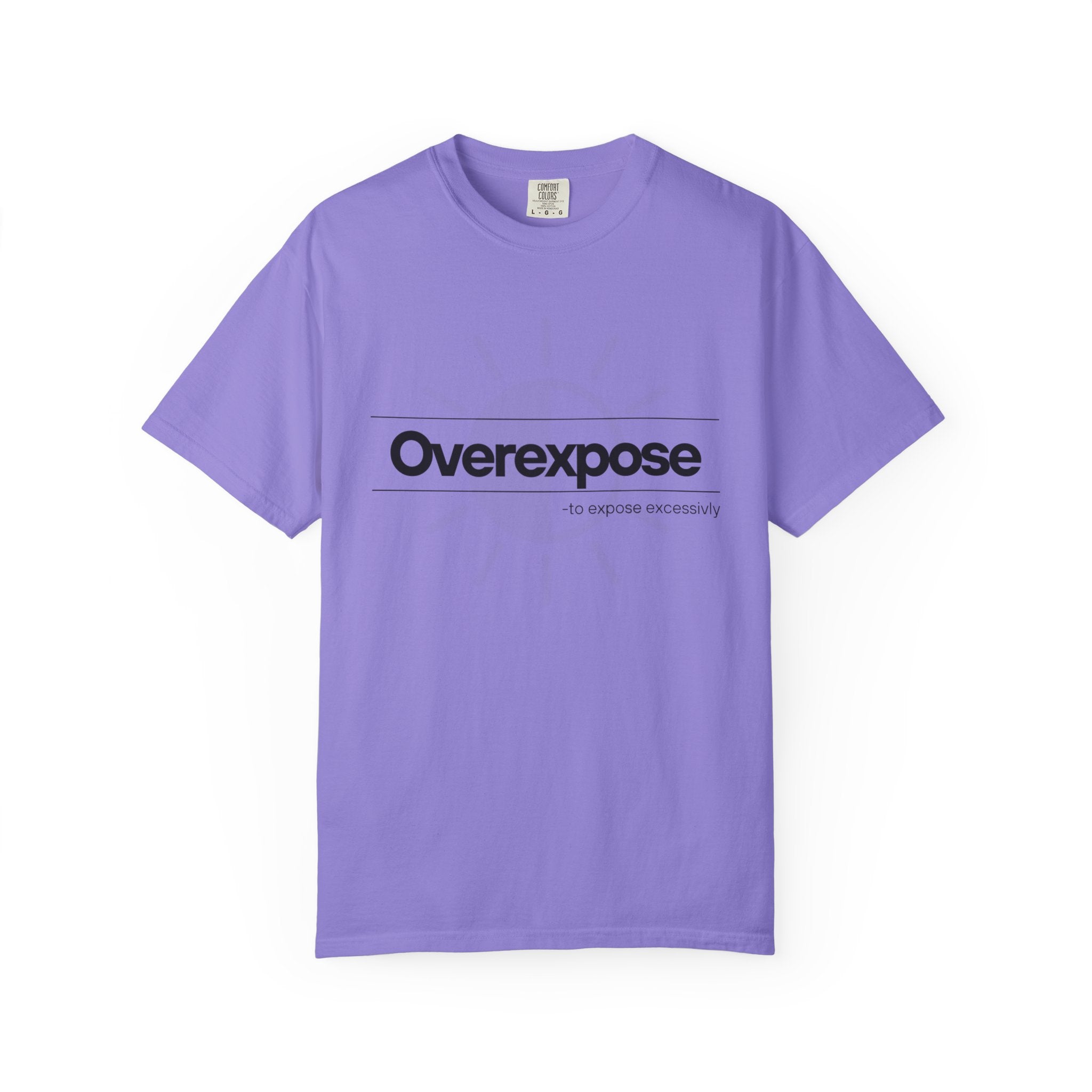 Photographers: Overexposed vs Underexposed T-Shirt — Funny Photographer Debate Tee