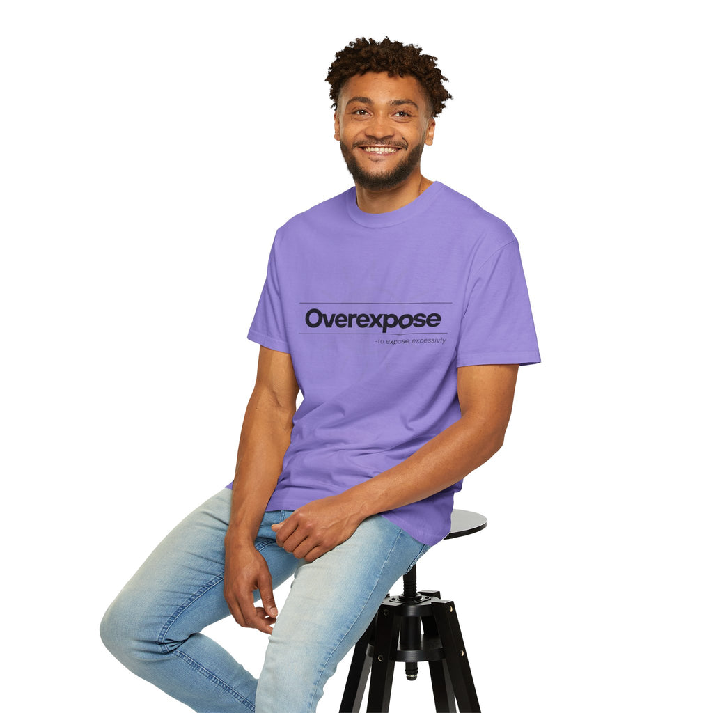 Photographers: Overexposed vs Underexposed T-Shirt — Funny Photographer Debate Tee
