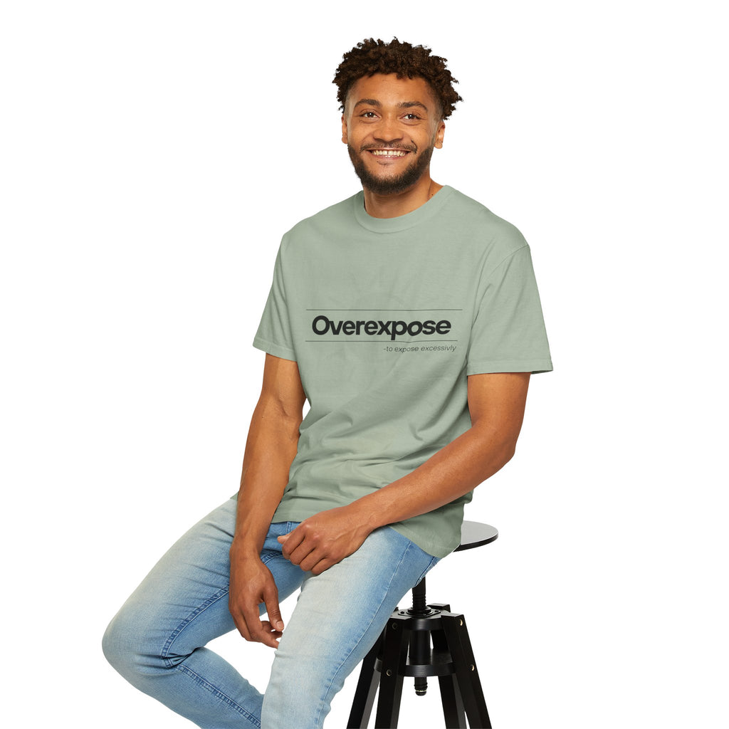 Photographers: Overexposed vs Underexposed T-Shirt — Funny Photographer Debate Tee