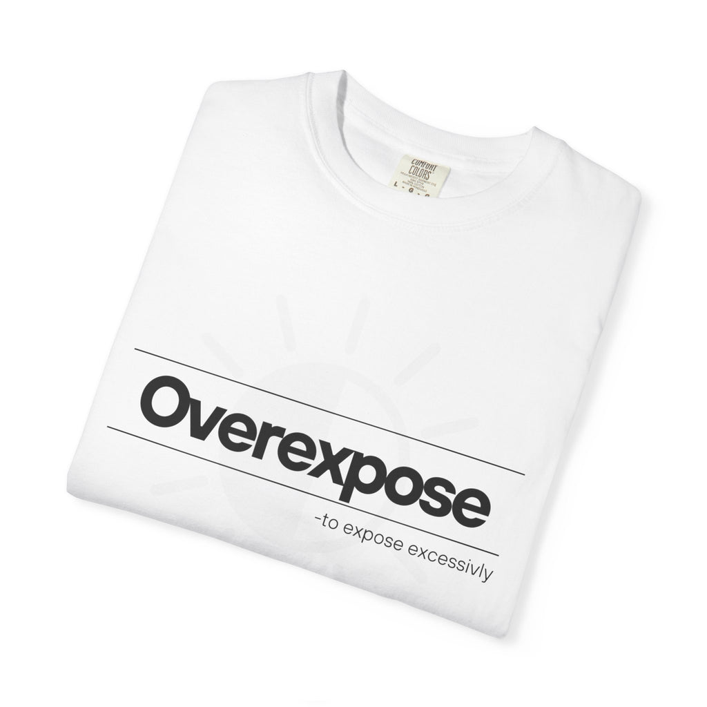 Photographers: Overexposed vs Underexposed T-Shirt — Funny Photographer Debate Tee