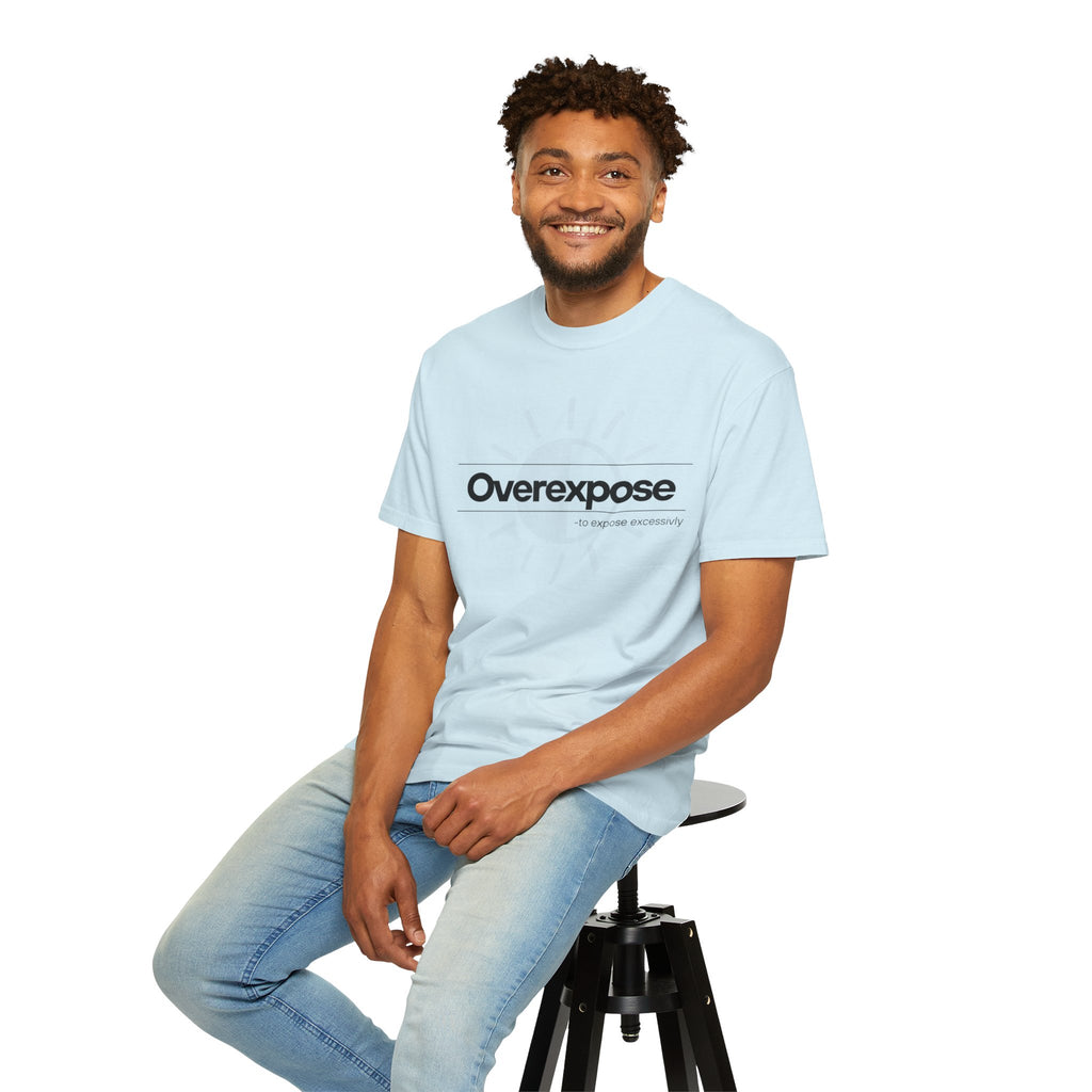 Photographers: Overexposed vs Underexposed T-Shirt — Funny Photographer Debate Tee