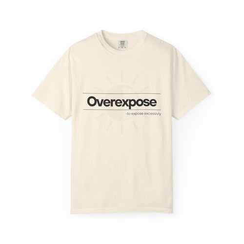 Photographers: Overexposed vs Underexposed T-Shirt — Funny Photographer Debate Tee