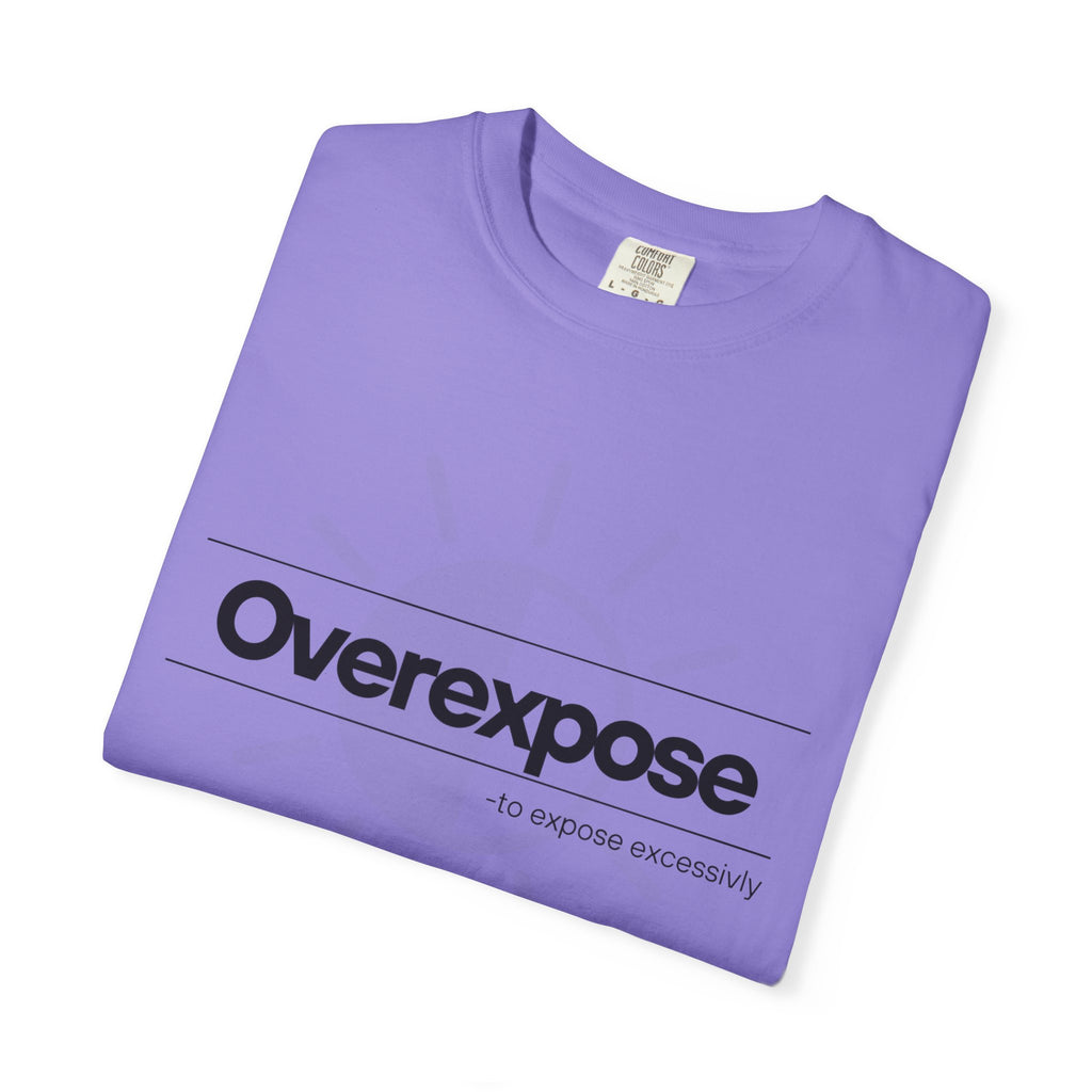 Photographers: Overexposed vs Underexposed T-Shirt — Funny Photographer Debate Tee